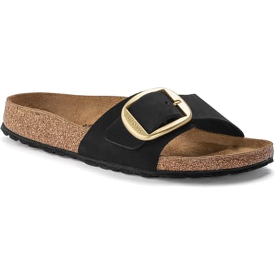 Damesschoenen van nubuckleer Birkenstock Madrid