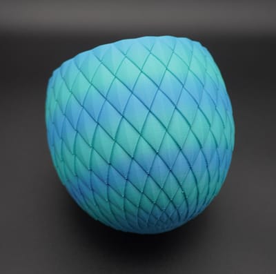 4one6 industries - De Draak Egg Muur Plantenpot - Bloempot - Voor Kamerplanten - Dragon