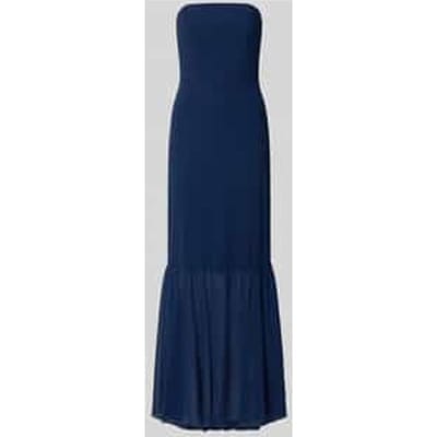 slim fit midi-jurk met rimpelingen