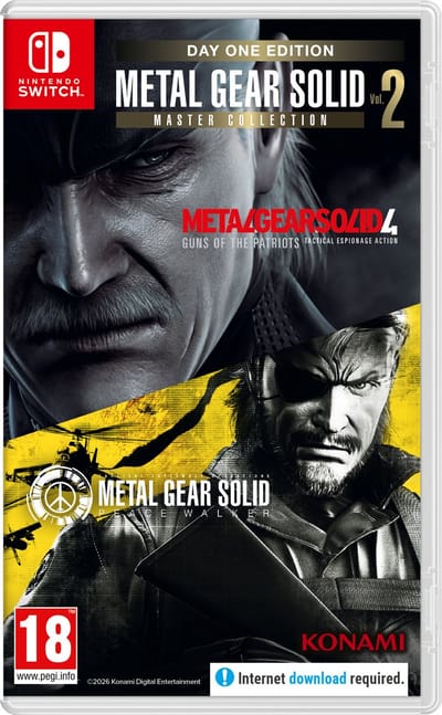 Metal Gear Solid Master Collection Volume 2 - Day One Edition - Nintendo Switch