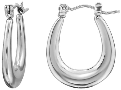 Joy Ibiza - Ovale oorbellen - druppel oorringen - 17 x 22 mm - Franse sluiting - chirurgisch staal - ear party boho - bohemian style