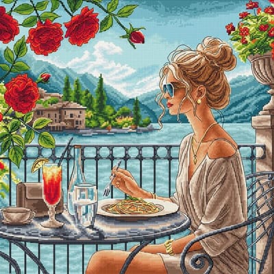 Borduurpakket AVA Stitch - Italian Flavours - Italiaanse Smaken