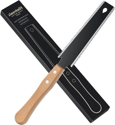 Solidchoice - Dailygoody - Japanse Handzaag - Houtbewerking - Dubbele Snede - 15 cm - Precisie Zaag - Ideaal voor Timmerwerk - Geschikt voor Houtbewerking - Compact...
