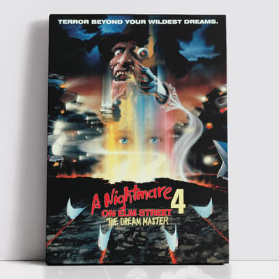 Decorsome x A Nightmare On Elm Street Dream Master Rectangular Canvas - 12x18 inch