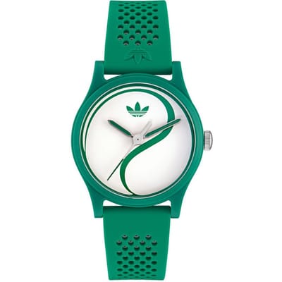Adidas Originals Game Two AOSY25519 Horloge - Siliconen - Groen - Ø 38 mm