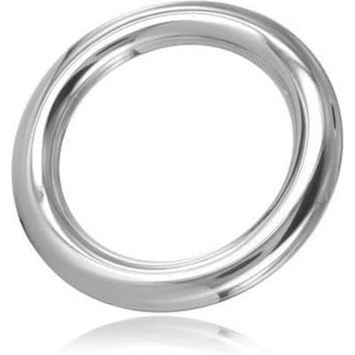 Erotic Metal cockring 8 mm breed zilver kleur