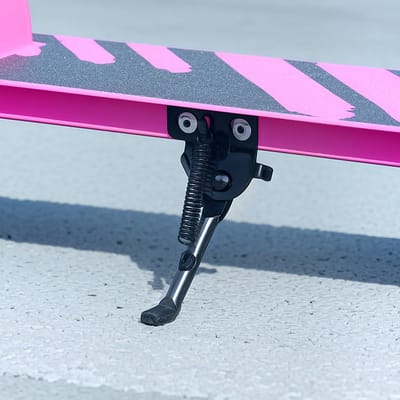 AIYAPLAY-Kinderscooter-Kunststoff, Metall-73L x 36B x 73-89H cm-Rosa