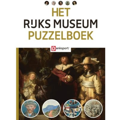 Denksport - Het Rijksmuseum puzzelboek - Beeldpuzzels - Raadsels - Logische puzzels
