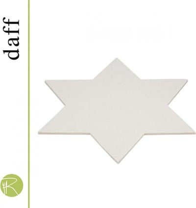 Daff - Onderzetter vilt ster 30 cm