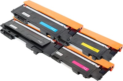 Set 4x ABC huismerk toner geschikt voor HP 117A W2070A - W2073A voor HP Color Laser 150 150a 150nw MFP 178 178nw 178nwg 179 179fnw 179fwg