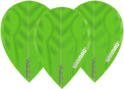 Winmau Prism Zeta Pear Green - Dart Flights