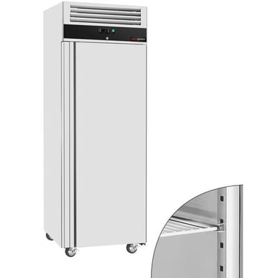 GGM Gastro Kühlschrank Edelstahl ECO - 400 Liter - mit 1 Tür Zilver