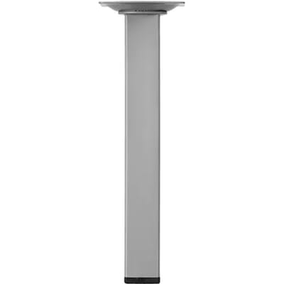 Duraline Meubelpoot Vierkant Staal 2,5x2,5x20cm Grijs