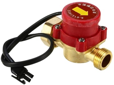 Circulatiepomp Schakelaar - Leiding Booster - Water Circulatie - Automatische Sensor - 220V 120W - Grijs