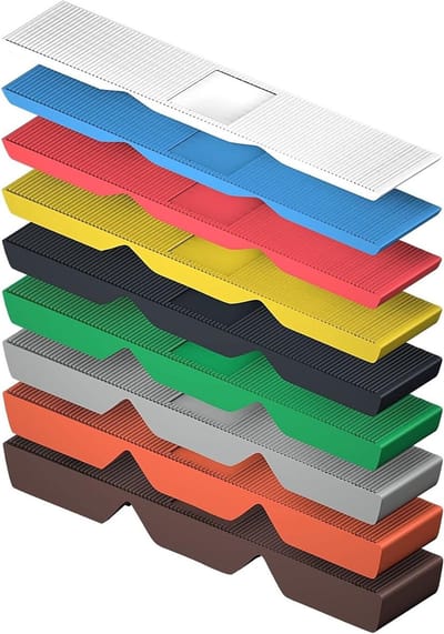 Kunststof Wiggen - Beglazingsblokken Afstandhouders - Uitlijnen Meubels Ramen - 100% Gerecycled Materiaal - 100 x 20 mm - Niet gespecificeerd