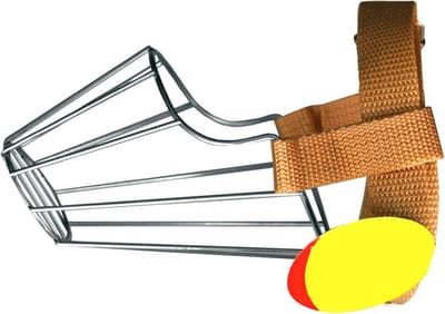 Hondenmuilkorf Mand - Veiligheidskorf - Gedragstraining - Verstelbaar Ademend - Maat L 18cm - Zwart