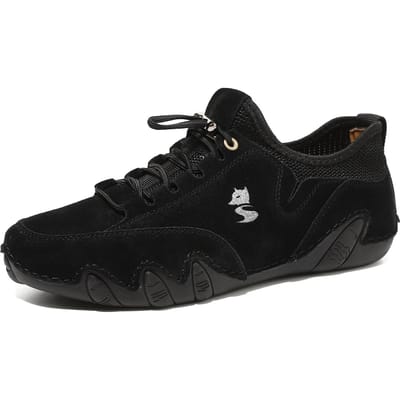 Plus Size Damesschoenen Outdoor Casual Schoenen Herfst en Winter Eerste Laag Echt Lederen Schoenen Sneaker Fox Schoenen 44