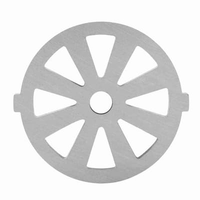 Dailygoods - Vleesmaalplaat RVS - Snijplaat voor Vleesmolen - Duurzaam en Veilig Keukenaccessoire - Geschikt voor 7mm gaten - Hoogwaardige snijplaat -