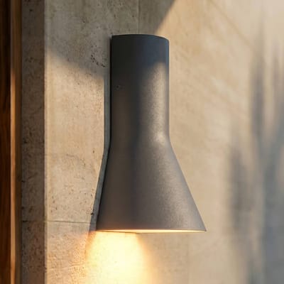 Lucande LED buiten wandlamp Zephy Up/Down, zwart, IP54, CCT