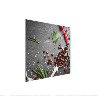 TMK ArtDeko - Snijplank - 50x52 cm - Gehard Glas - Bescherming voor Kooktoestel