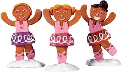 Lemax - Dancing Sugar Plums - Set Of 3