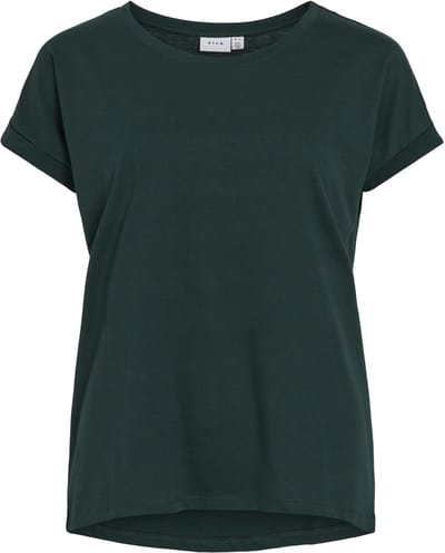 VILA T-shirt VIDREAMERS ronde hals