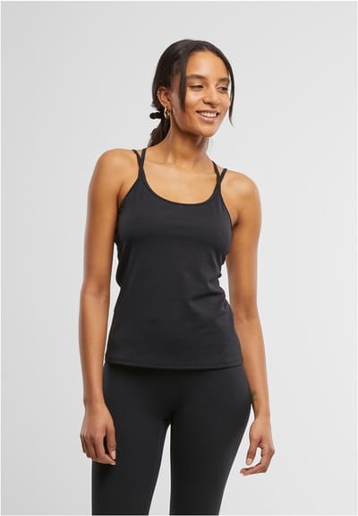 Urban Classics Ladies Sports Top Top zwart XS Dames