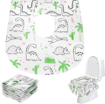 20x Extra Grote Toiletzitting Beschermhoes 64x60cm - Waterdicht & Antislip