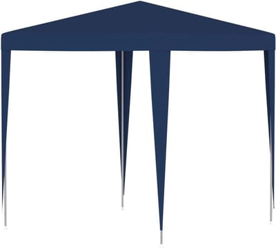 Feesttent - Tuinpaviljoen - Buitenfeesten organiseren - Waterdicht UV-bestendig - 2 x 2 meter - Blauw