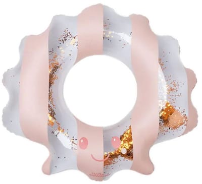 Swim Essentials Zwemring Sally Shell dia 65cm glitter Opblaasbaar speelgoed