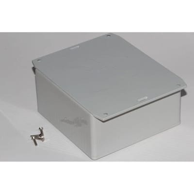 Hammond Electronics 1591VF2SBK Universele behuizing 120 x 120 x 94 ABS Zwart 1 stuk(s)