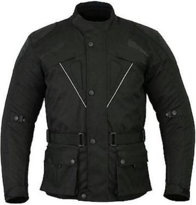 Urban 5884® - Reno - Heren Motorjas - Cordura – Zwart - Uitneembare body - Met Protectie - Maat S