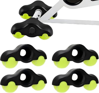 Rocker Plate Voeten met Tennisballen voor Stabiel Indoor Fietsen, Geluidsreductie en Comfort, Geschikt voor Zwift en Fietstraining Accessoires