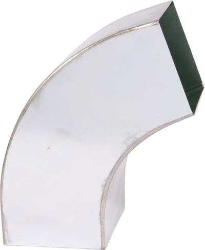 Zinken Vierkant Bocht 72° | 100 x 100 mm