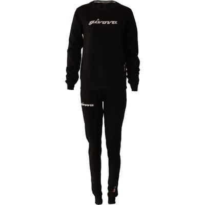 Dames trainingspak met pailletten crew neck Givova 104