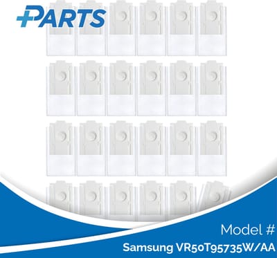 Samsung VR50T95735W/AA Stofzakken (24 Stuks, Plus.Parts® alternatief voor VCA-RDB95)