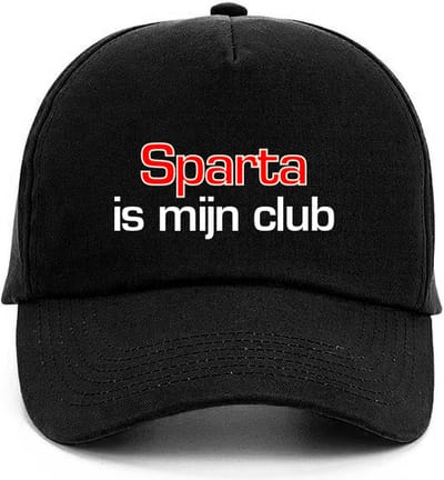 Pet met tekst: Sparta is mijn club
