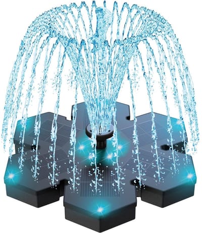 ApexArte® Fonteinpomp Vijver - Vijverpomp - XXL - Zwart