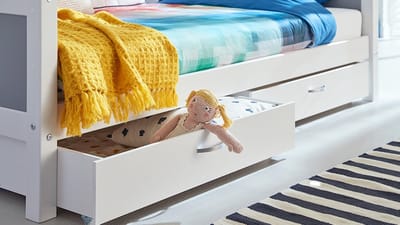 Flexworld Opbergladen voor Kinderbed en Sofabed - Wit - Set van 2