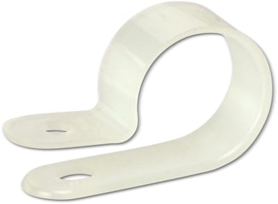 KSS kabelklem van polyamide 6.6, natuur, bundeldiameter 19,4, bevestigingsgat 4,8, 1 stuk