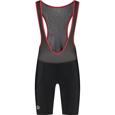 Rogelli Core Heren Korte Fietsbroek - Zeem - Bretels - Zwart/Rood