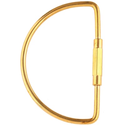Messing Schroefslot Karabijnhaak Clip Haak Sleutelhanger Sleutelhanger DIY Cadeau (Druppel)
