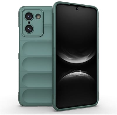Coverup Hoesje - Geschikt voor OnePlus Nord CE5 Hoesje - Coverup Hands-On Rugged Back Cover - Groen