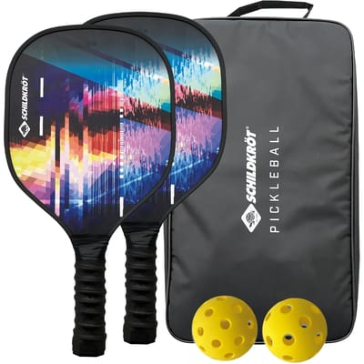 Schildkröt Pickleball set voor 2 spelers - Racket sport speelgoed.