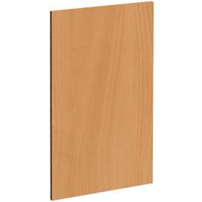 Schäfer Shop Genius Zijwand TETRIS SOLID, voor metalen romp, voor 2 OH-kasten, 19 mm dik, beukenpatroon