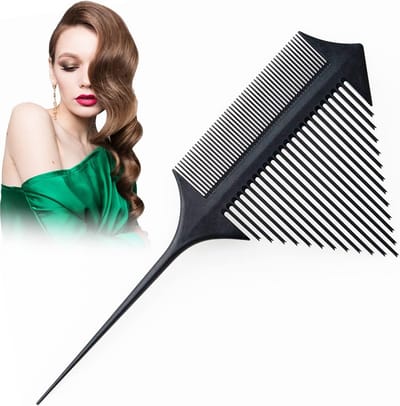 Professionele Verfkam Balayage - Hittebestendige Antistatische Haarkam voor Salon en Thuisgebruik