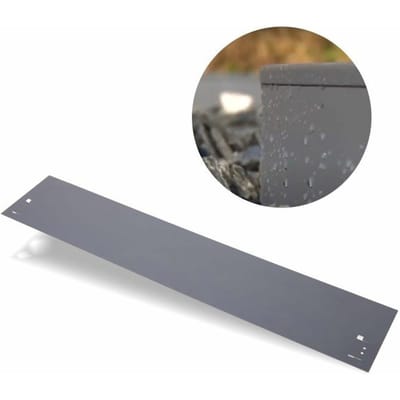 Borderrand metaal 13,5 cm x 120 cm | Gazonrand | Kantopsluiting