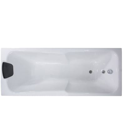 Caribia Rhodes bathtub 170 x 75 cm with apron 80883