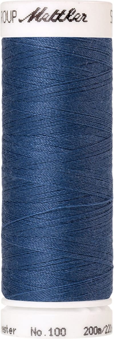 Seralon 200mt. #0351 - Smoky Blue - Naaimachinegaren - Amann Mettler