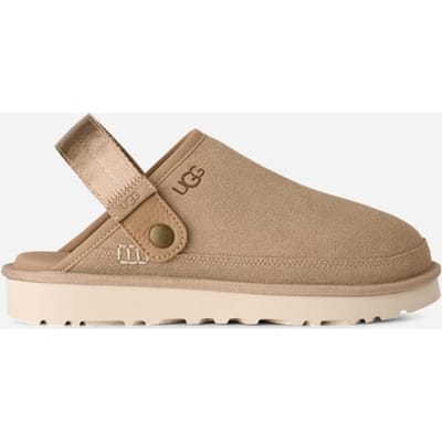 UGG® Goldencoast II-klomp in Beige, Maat 41, Suede